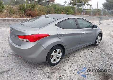 2013 Hyundai Elantra Gls from USA, damaged, VIN KMHDH4AE4DU891934